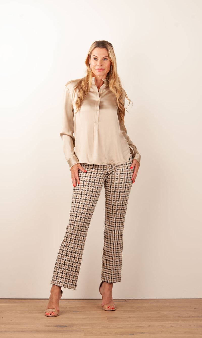 Herzensangelegenheit Bluse Beige Vatertagsangebot