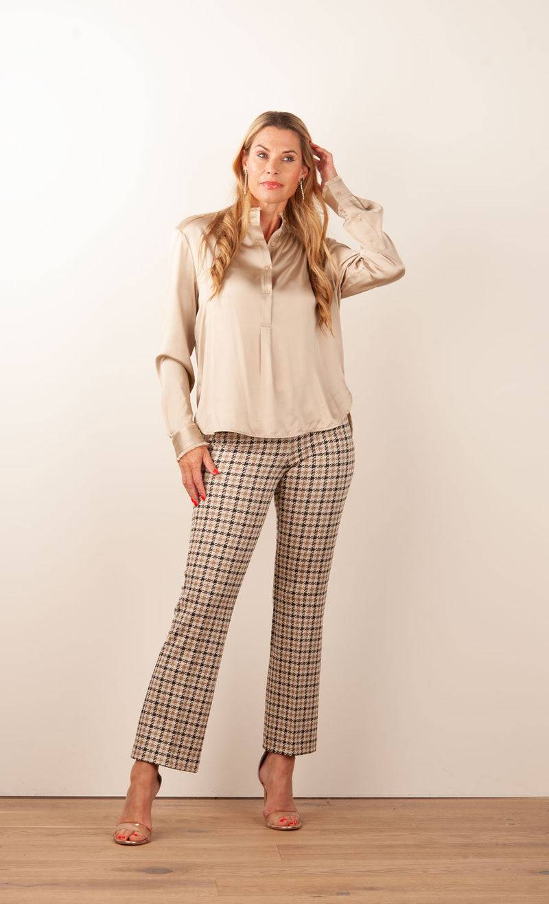 Herzensangelegenheit Bluse Beige Vatertagsangebot