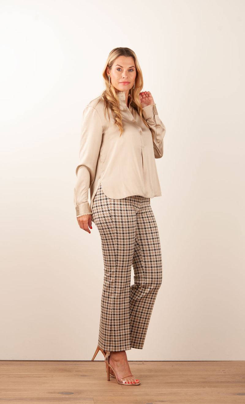 Herzensangelegenheit Bluse Beige Vatertagsangebot
