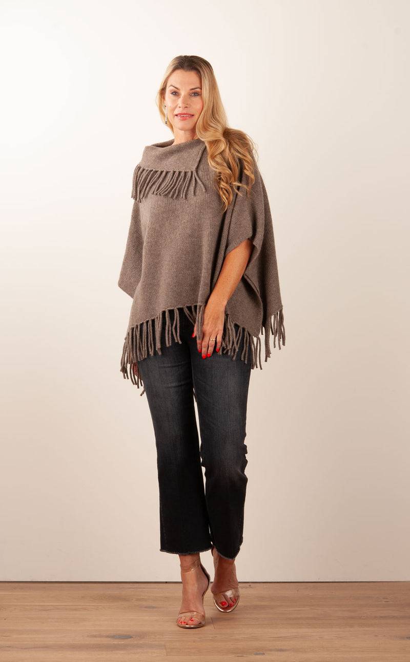 fleur Pullover Walnuss Lagerräumung