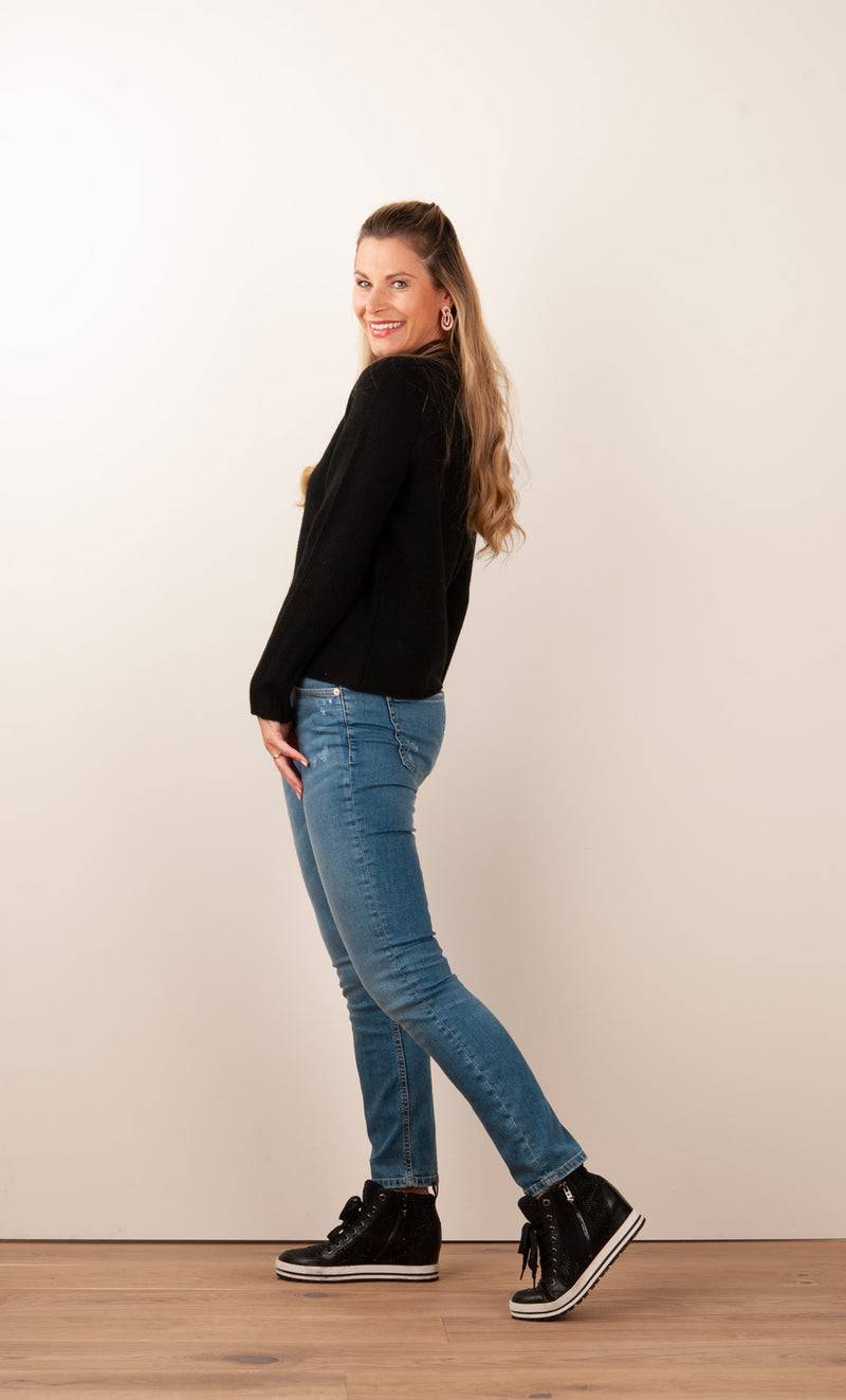 fleur Kaschmir Pullover Schwarz JETZT KAUFEN