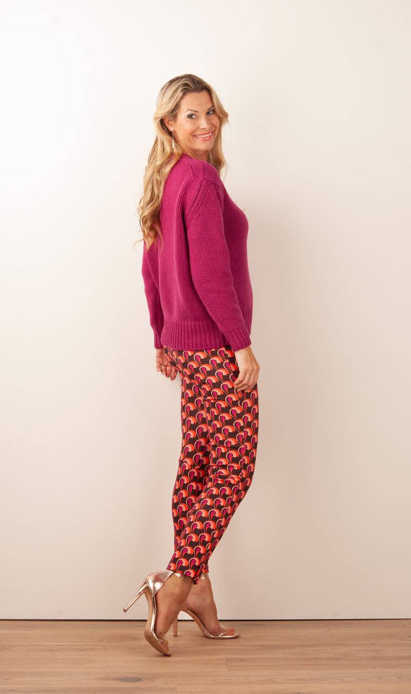 INCENTIVE!cashmere Kaschmir Pullover Beere Riesige Rabatte