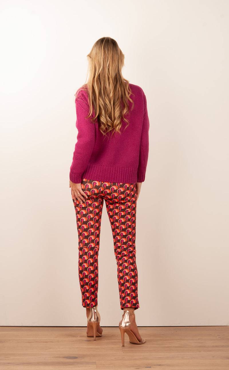 INCENTIVE!cashmere Kaschmir Pullover Beere Riesige Rabatte