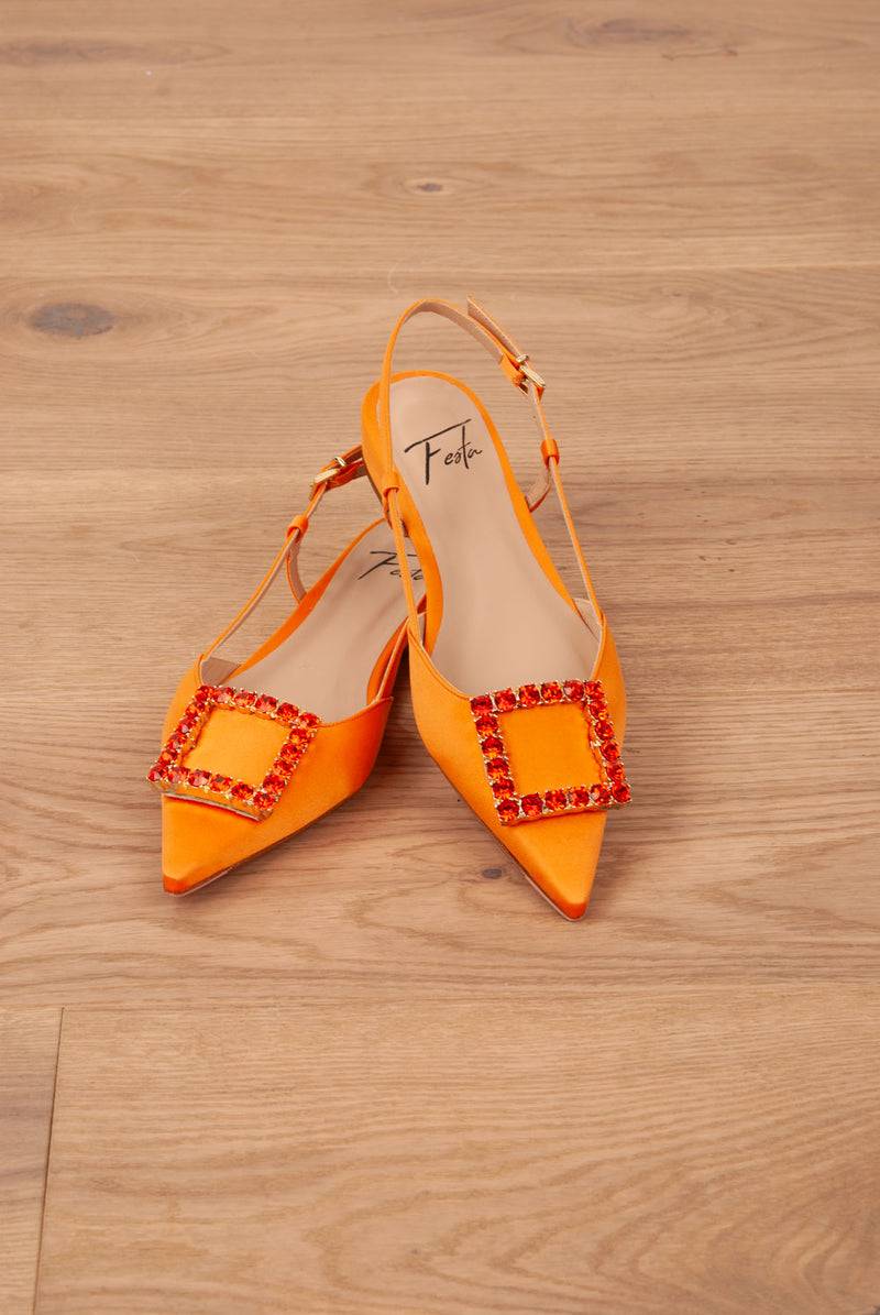 Roberto Festa Slingpumps Orange Rabatte dieses Monats