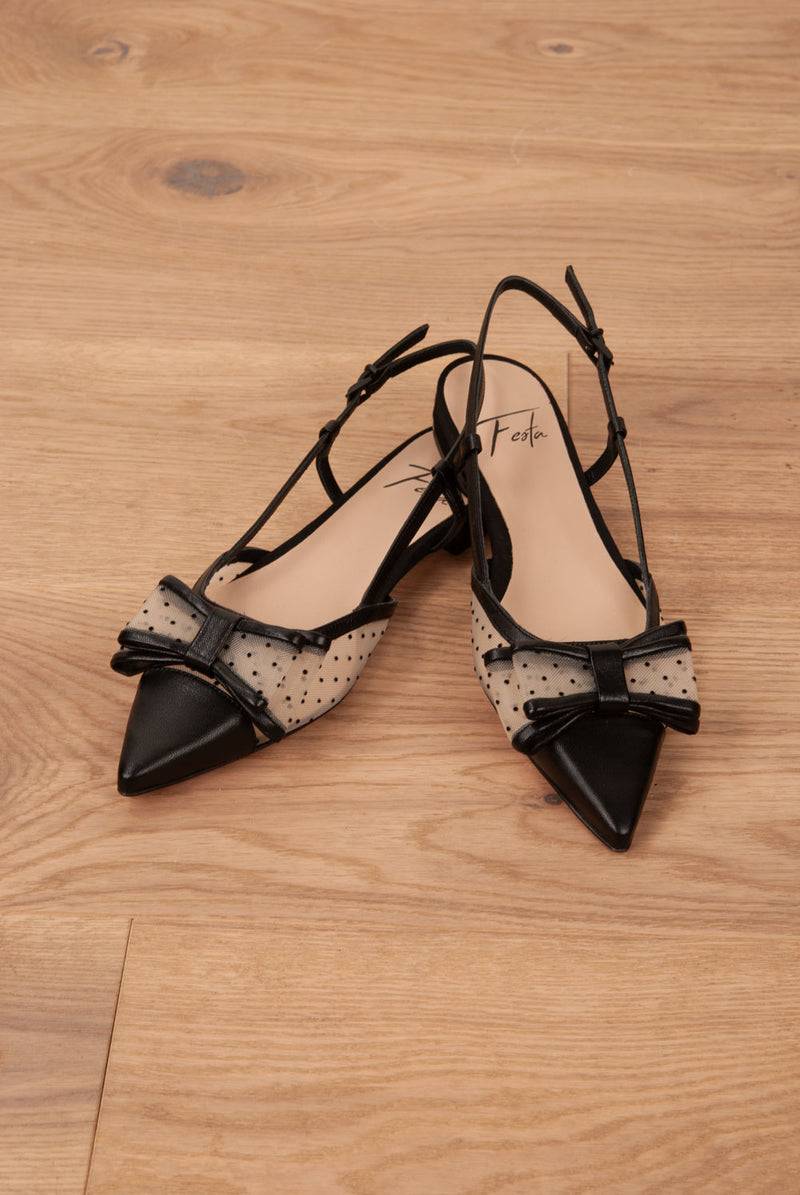Roberto Festa Slingpumps Schwarz | Beige Online