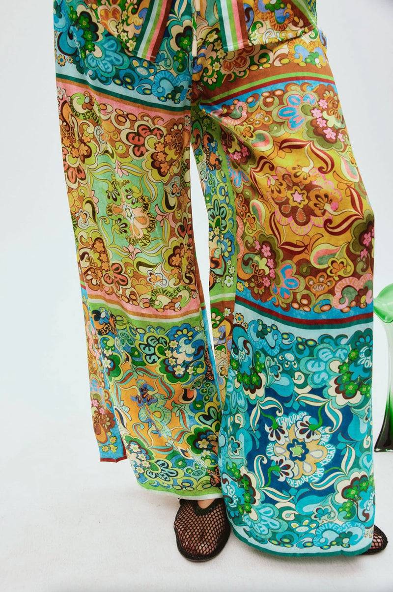 ALEMAIS Hose Grün | Multicolor Sonderangebot der Fabrik