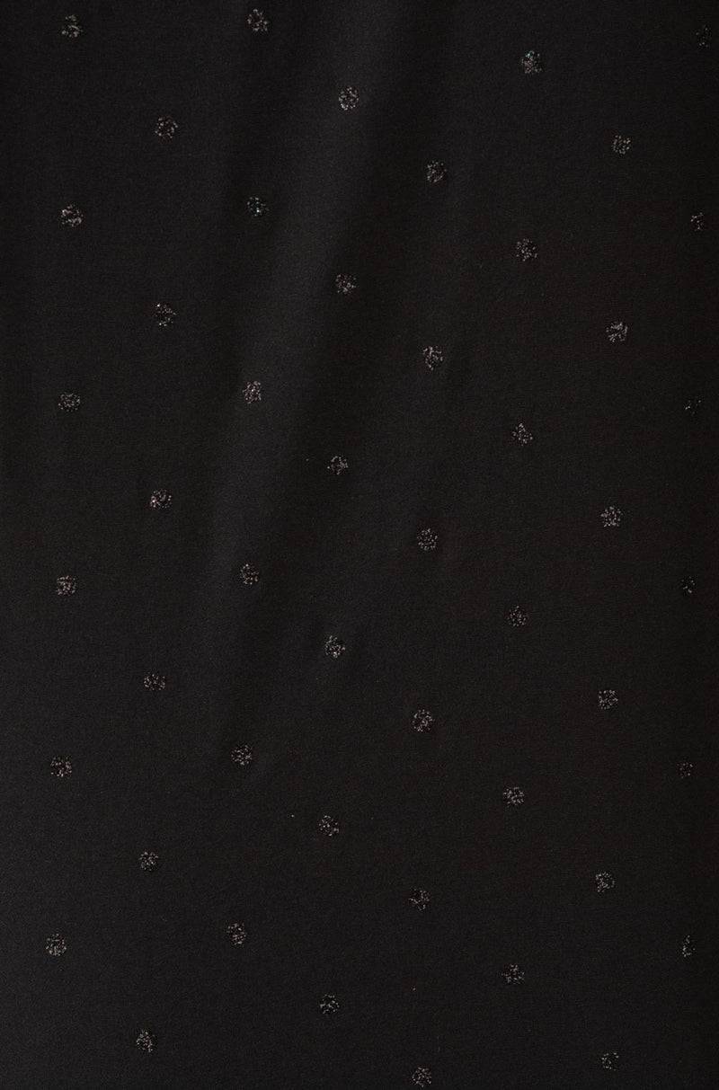 fleur Seiden Shirt Schwarz Clearance-Verkauf