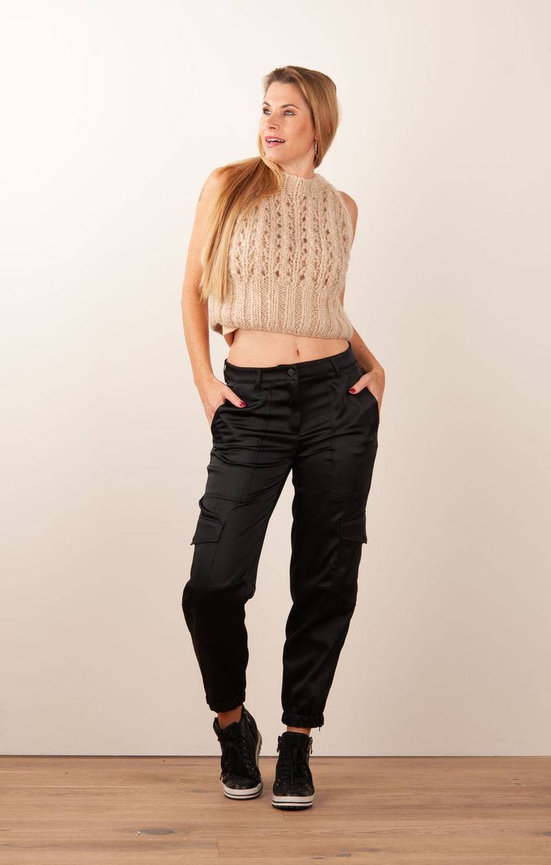 Strick Top Beige Fabrikladen
