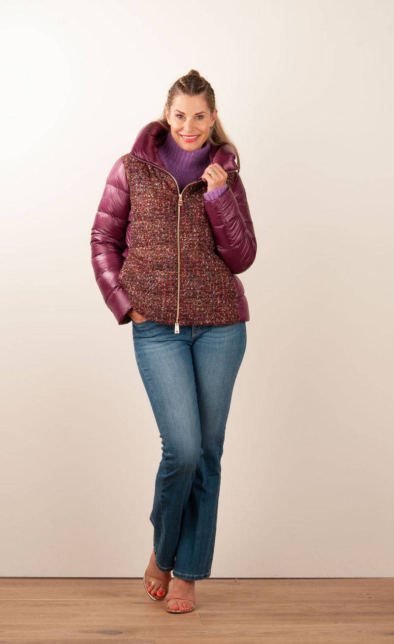 Herno Daunenjacke Beere | Multicolor Begrenzt auf 3 Tage