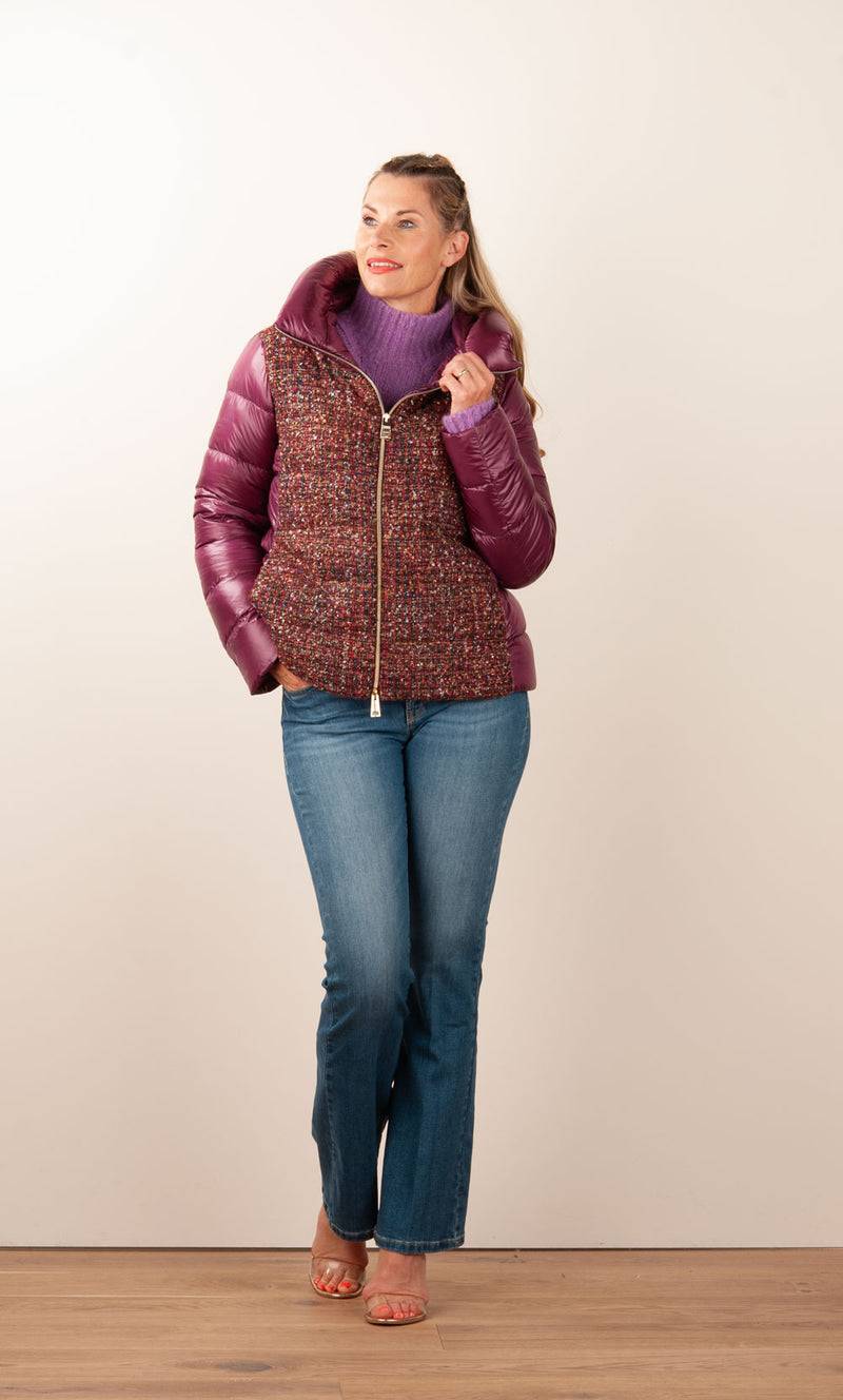 Herno Daunenjacke Beere | Multicolor Begrenzt auf 3 Tage