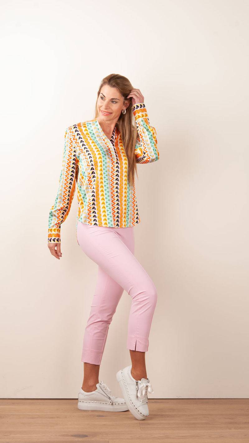Herzensangelegenheit Seidenbluse Multicolor Flash Sale