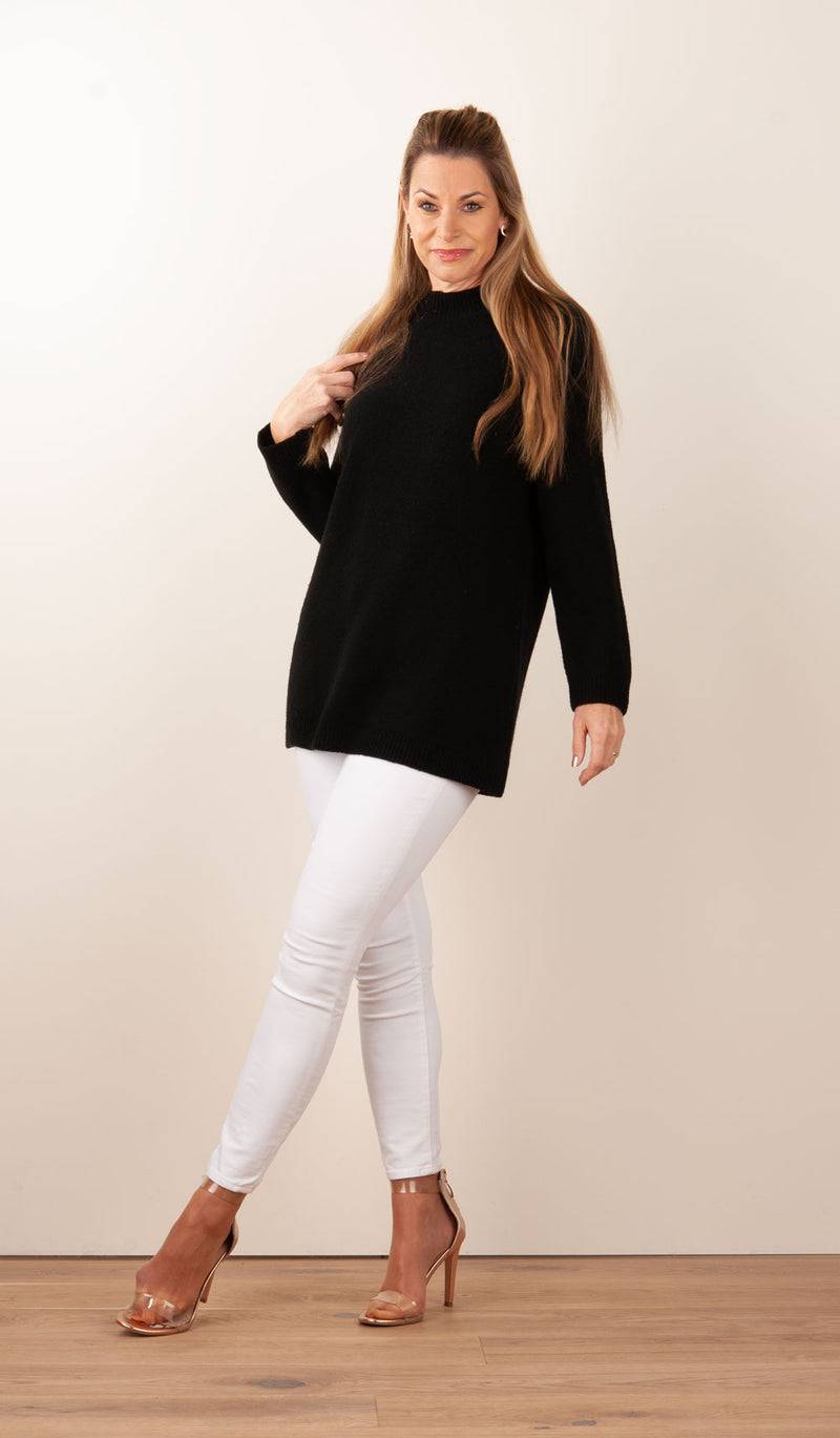 Rosa & Me Pullover Schwarz Vatertagsangebot