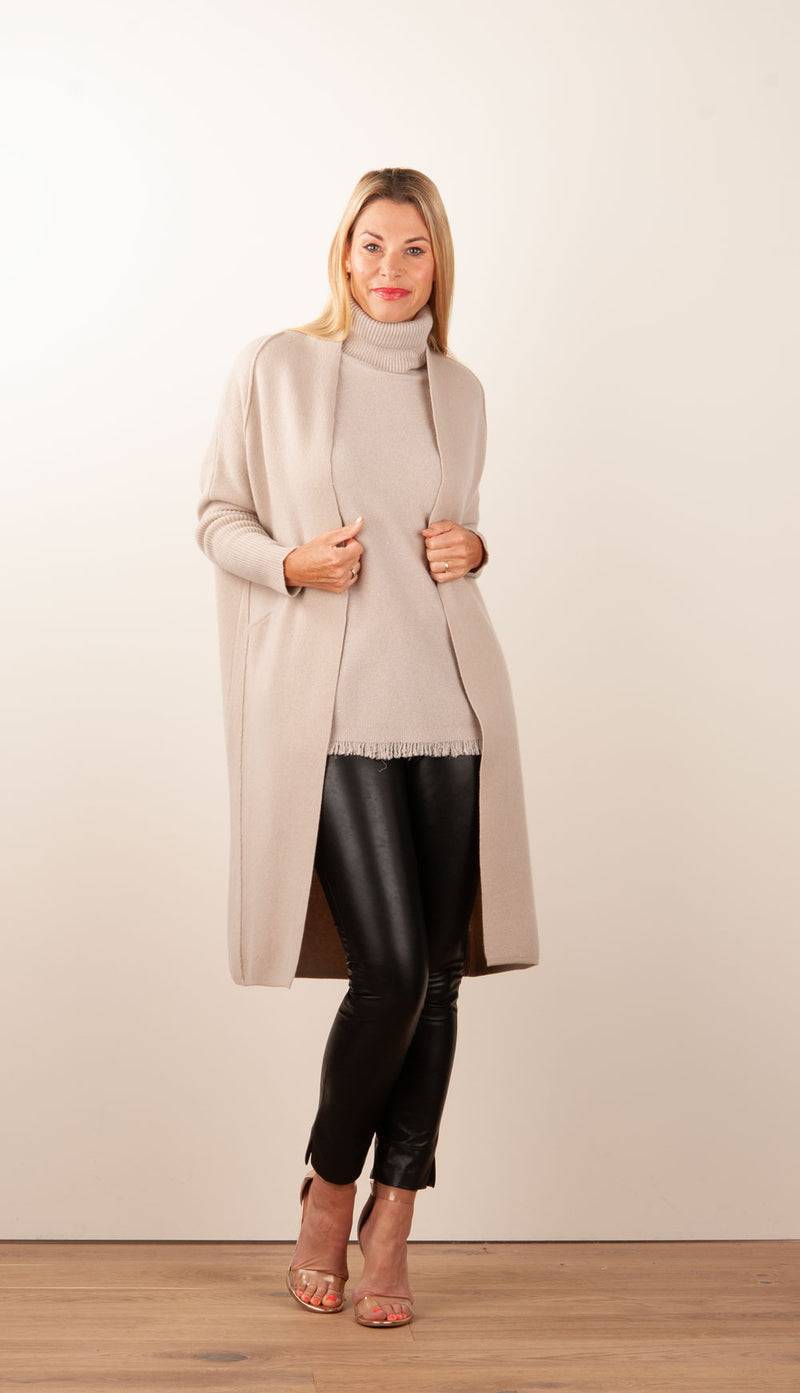Philo-Sofie Strickmantel Beige Rabatte dieses Monats