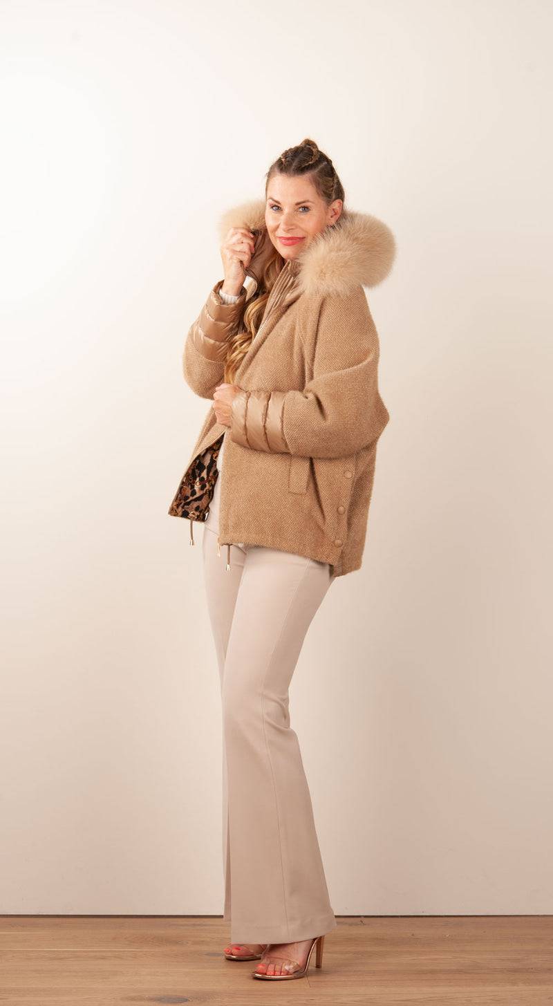 MDF Marco Del Forte Jacke Camel Günstiger Verkauf
