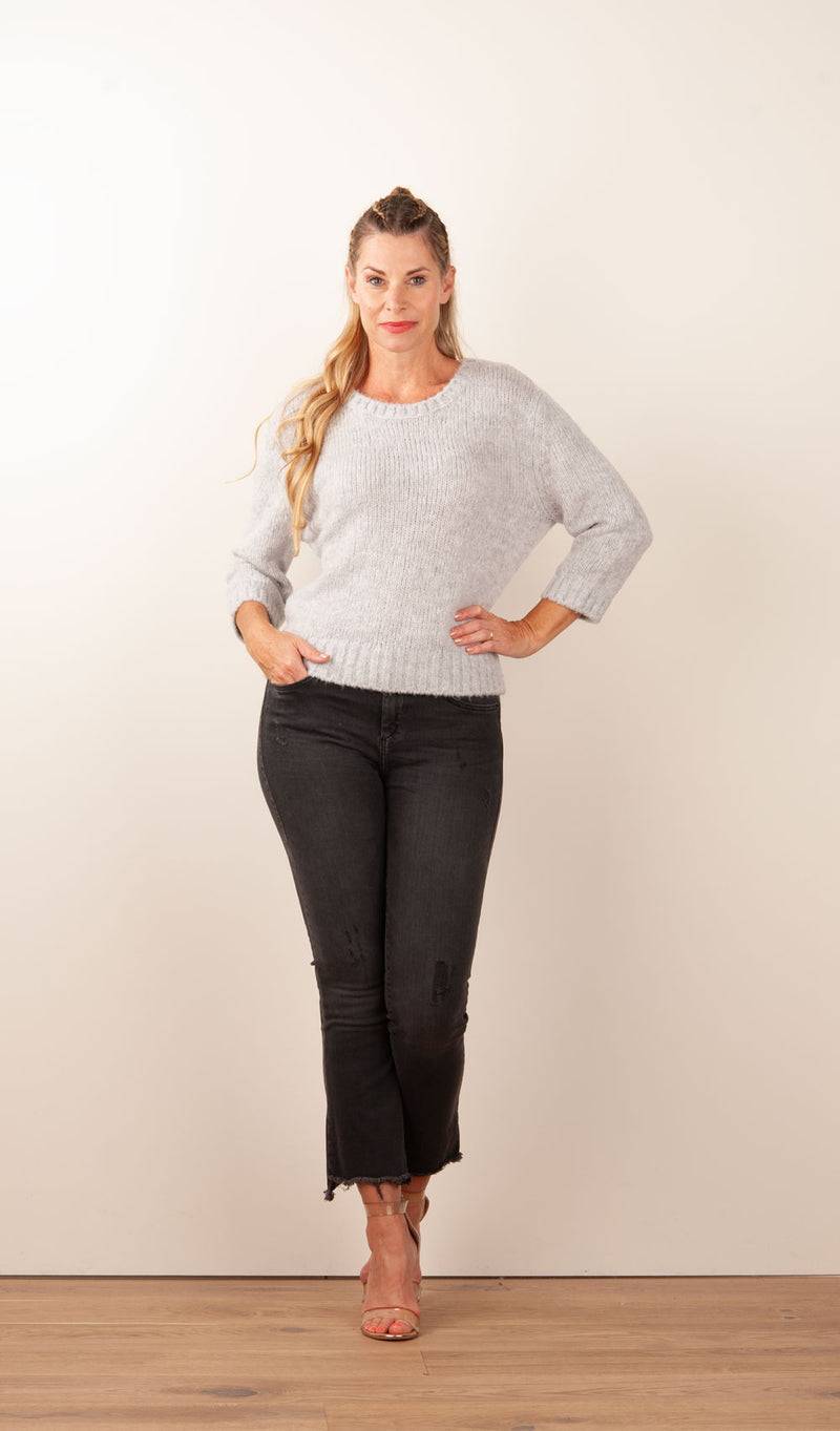 Philo-Sofie Pullover Melange Grau Online Outlet