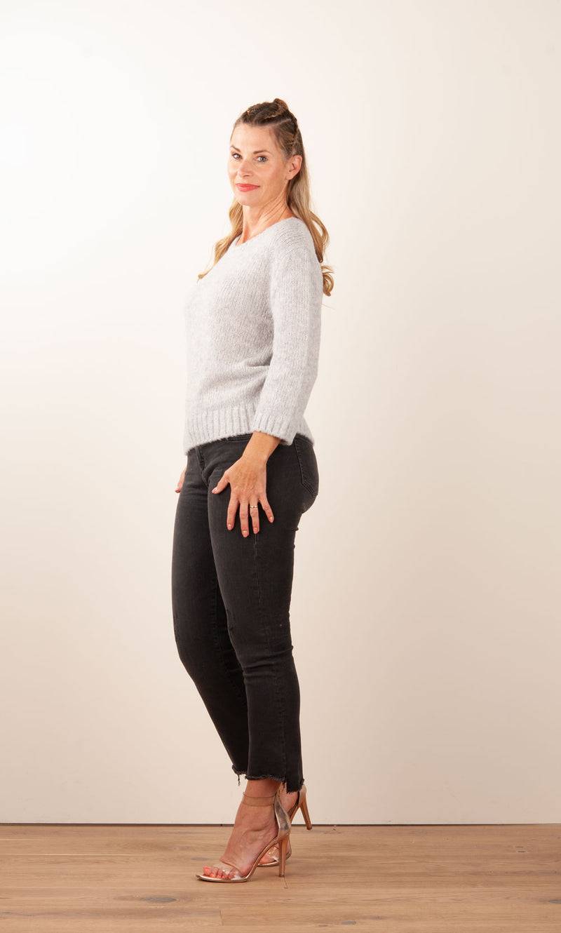 Philo-Sofie Pullover Melange Grau Online Outlet