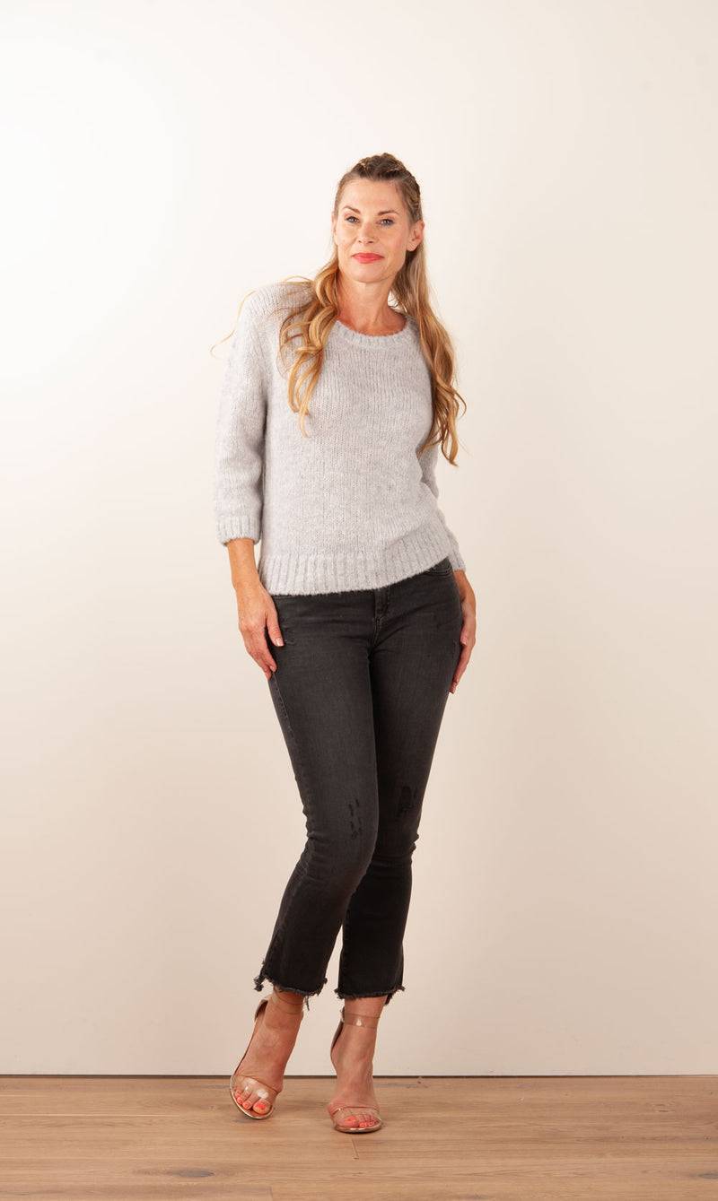 Philo-Sofie Pullover Melange Grau Online Outlet