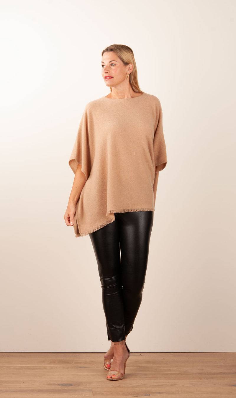 fleur Kaschmir Pullover Camel Sonderangebote
