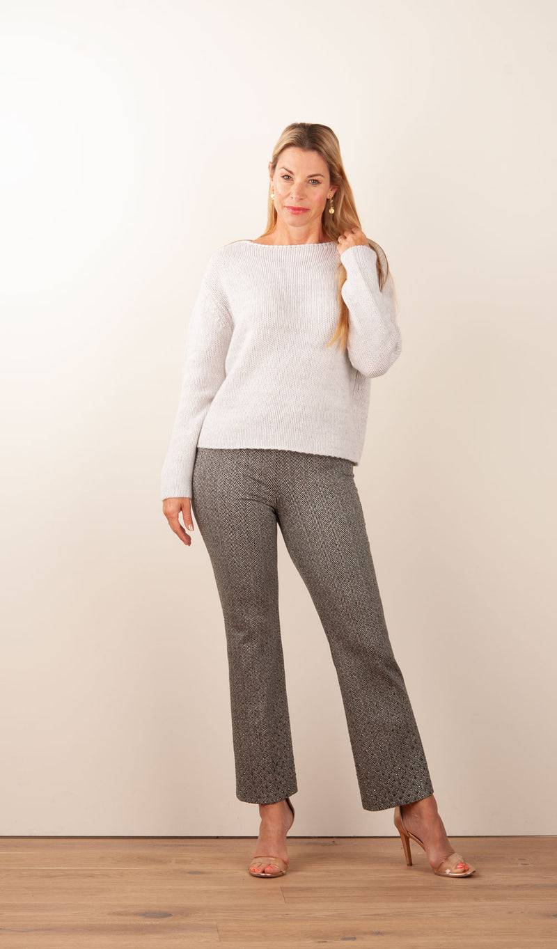 fleur Kaschmir Pullover Hellgrau Super Sparpreis