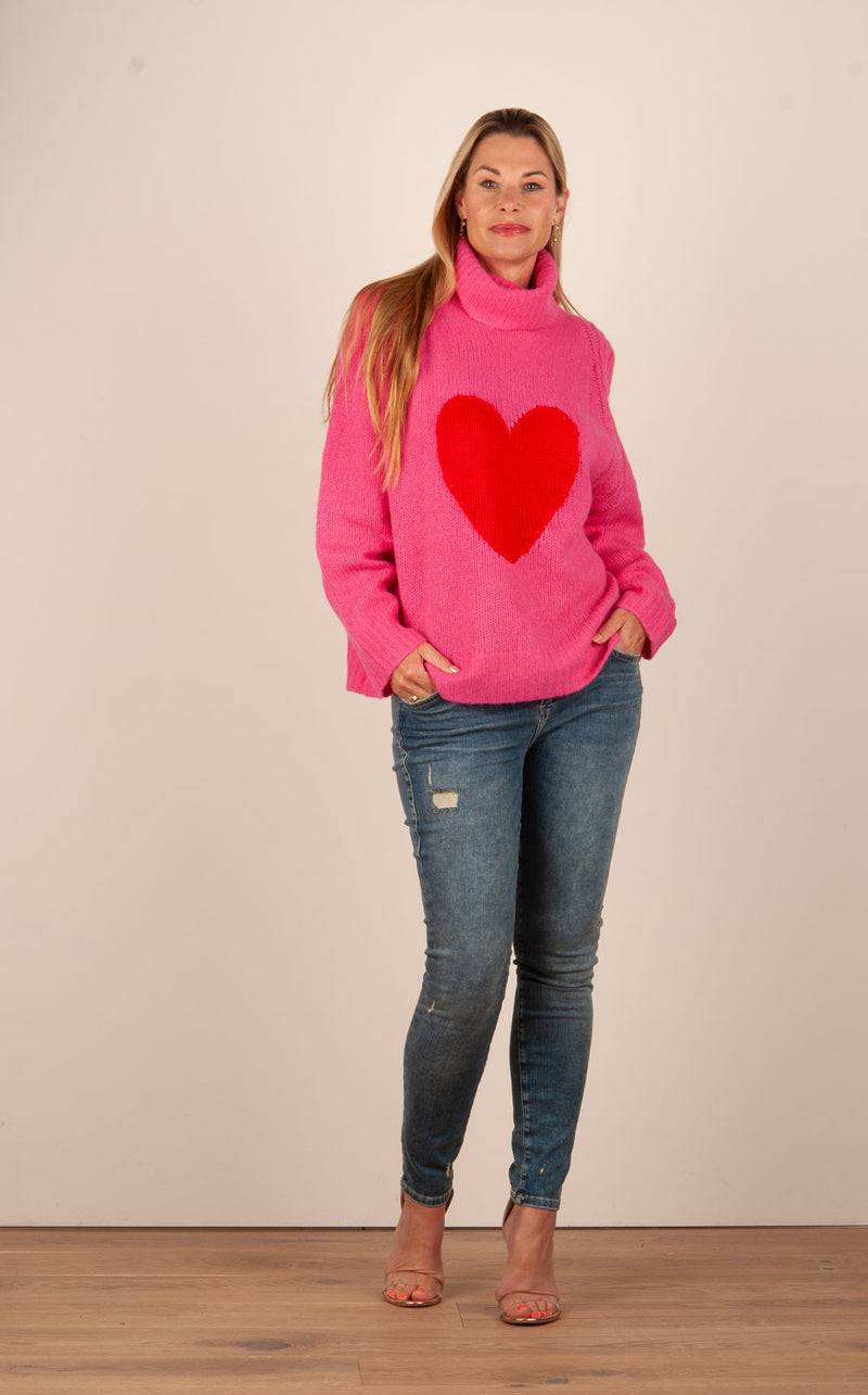Grace Pullover Pink | Rot Black Friday Preise