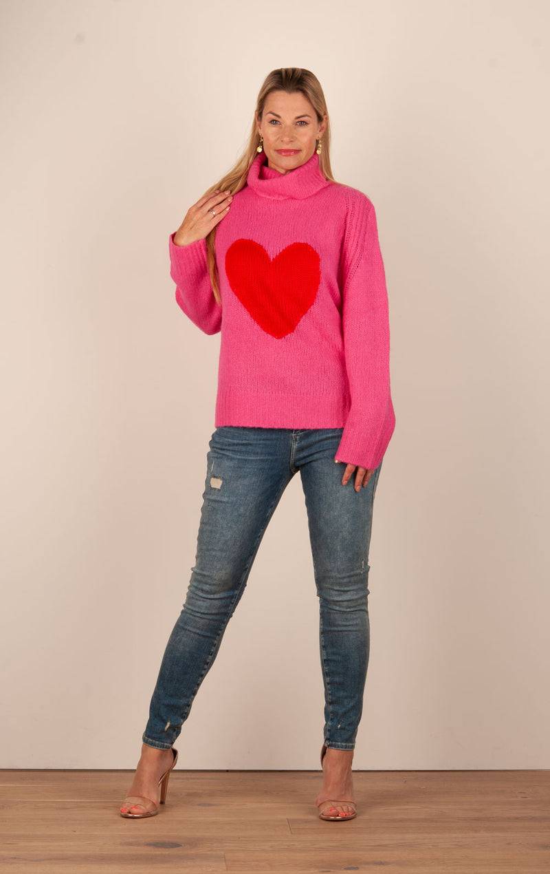 Grace Pullover Pink | Rot Black Friday Preise