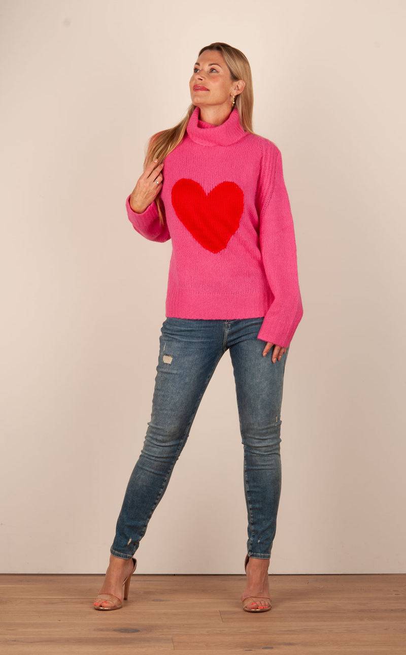 Grace Pullover Pink | Rot Black Friday Preise