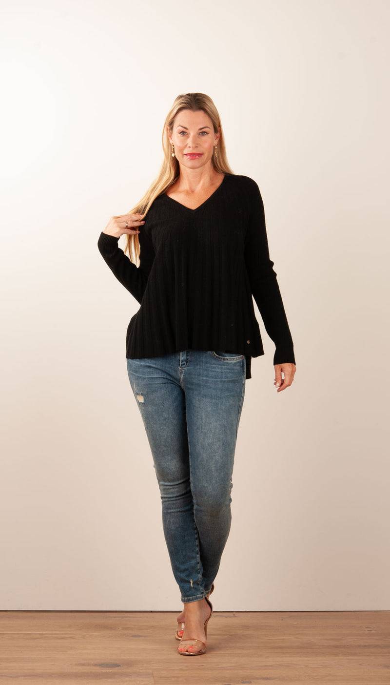 Grace Pullover Schwarz Auslauf