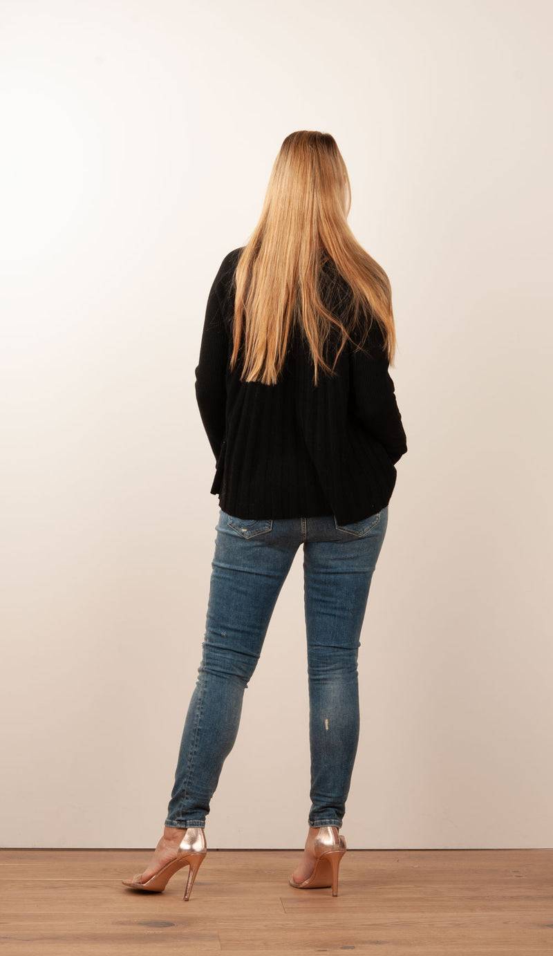 Grace Pullover Schwarz Auslauf