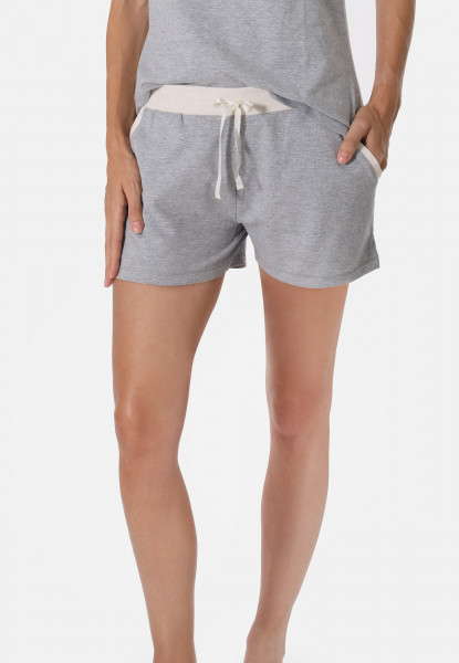 Sassamode Shorts CASUAL COMFORT MELANGE Online Outlet
