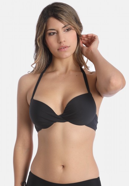 Sassamode Bikini-Top BASIC BLACK Günstiger Verkauf
