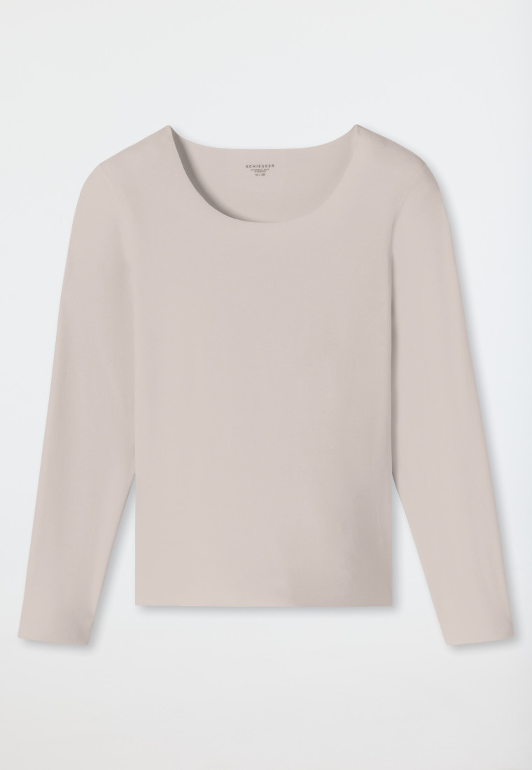 Schiesser Shirt wärmend sand - Invisible Soft Warming Heißer Verkauf