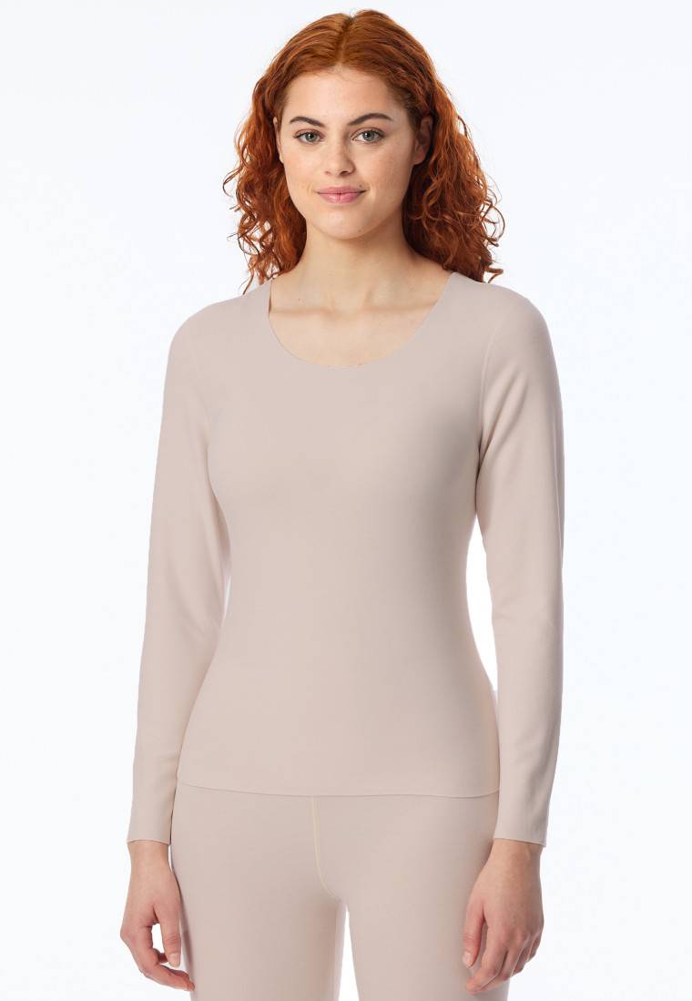 Schiesser Shirt wärmend sand - Invisible Soft Warming Heißer Verkauf
