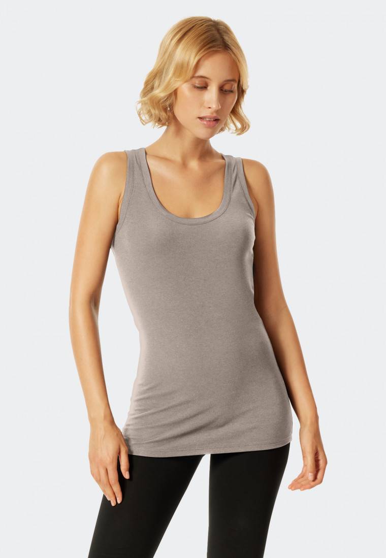 Schiesser Top beige - Revival Martina Sonderangebote