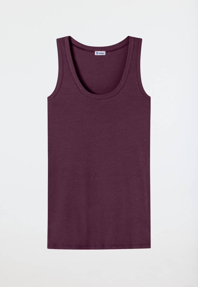 Schiesser Top pflaume - Revival Martina VIP-Rabatte