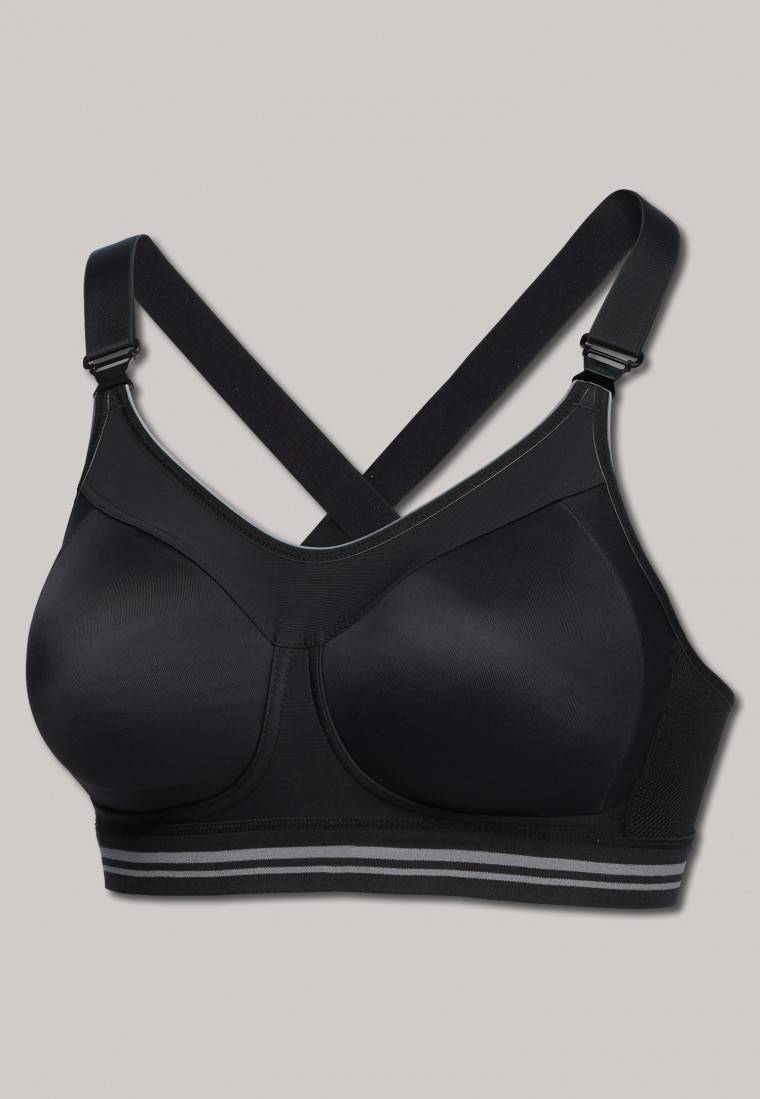 Schiesser Sport-BH Aktiv High Impact schwarz - SCHIESSER Sport Nur für heute