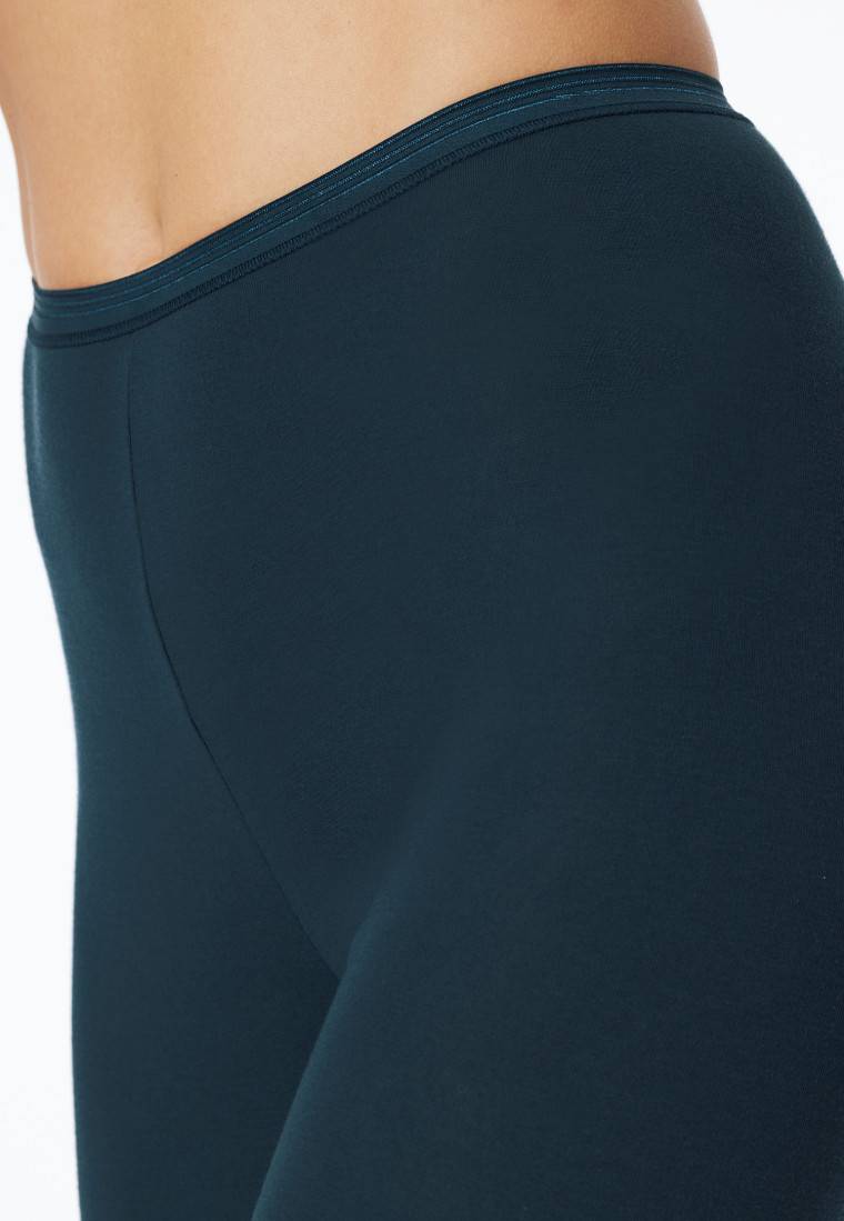 Schiesser Leggings dunkelblau - Luxury Riesige Rabatte