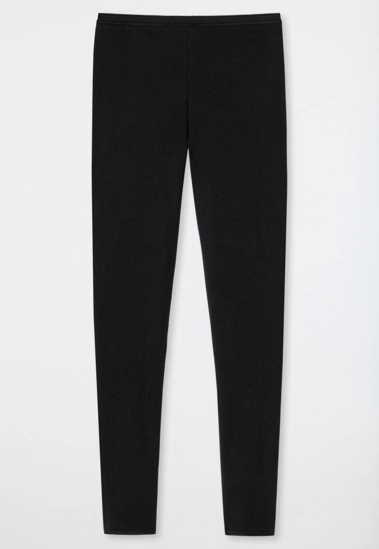 Schiesser Leggings schwarz - Luxury 50% Rabatt mit kostenlosem Versand