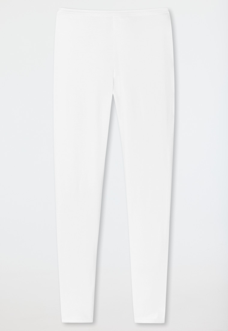 Schiesser Leggings weiß - Luxury Speichern exportieren
