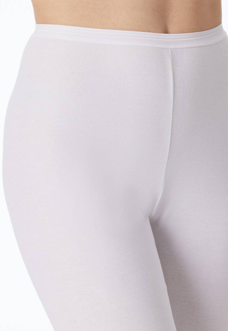 Schiesser Leggings weiß - Luxury Speichern exportieren