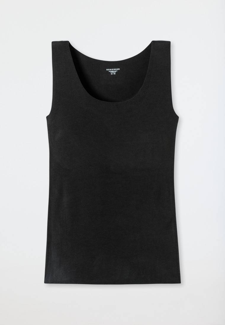 Schiesser Top wärmend herausnehmbare Pads schwarz - Invisible Soft Warming Hotsell