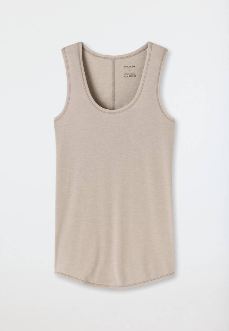 Schiesser Tank Top braun - Personal Fit Black Friday