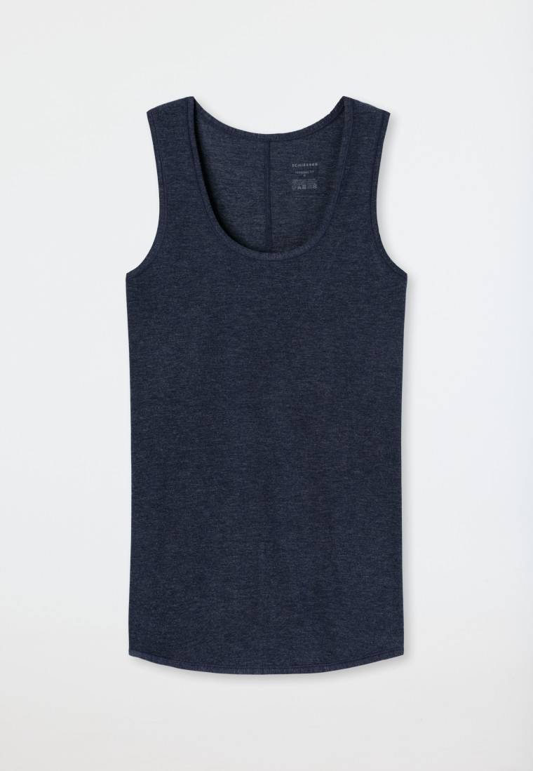Schiesser Tank Top nachtblau - Personal Fit Weihnachtsangebot
