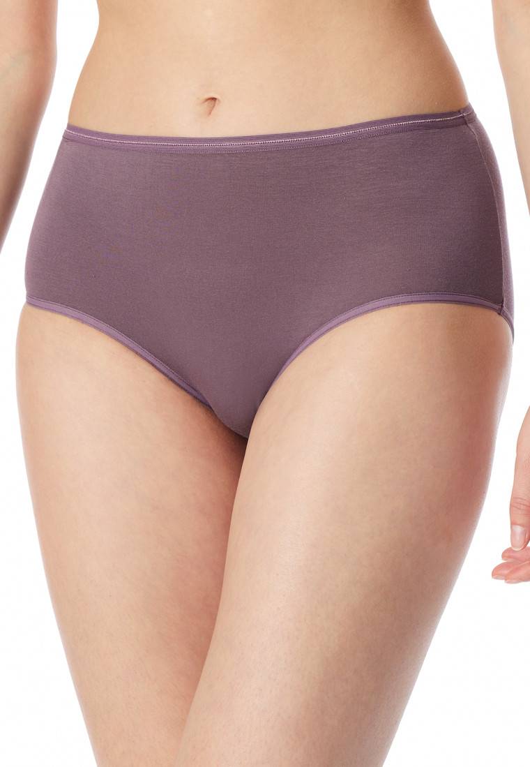 Schiesser Midi-Slips 2er-Pack dunkelblau/malve - Modal Essentials Kauf eins, bekomm eins gratis