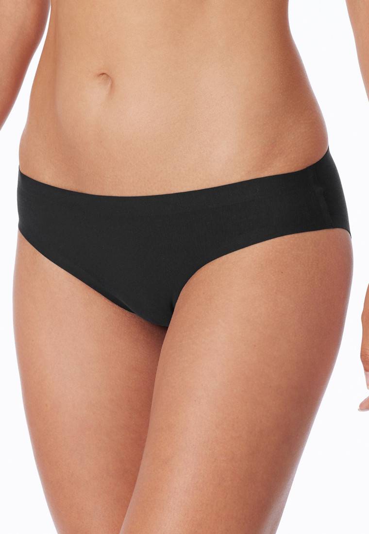 Schiesser Slip nahtlos schwarz - Invisible Cotton Tägliche Deals