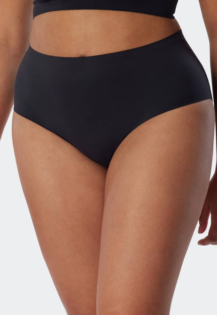 Schiesser Maxi-Slip Microfaser schwarz - Invisible Soft Wochenangebot