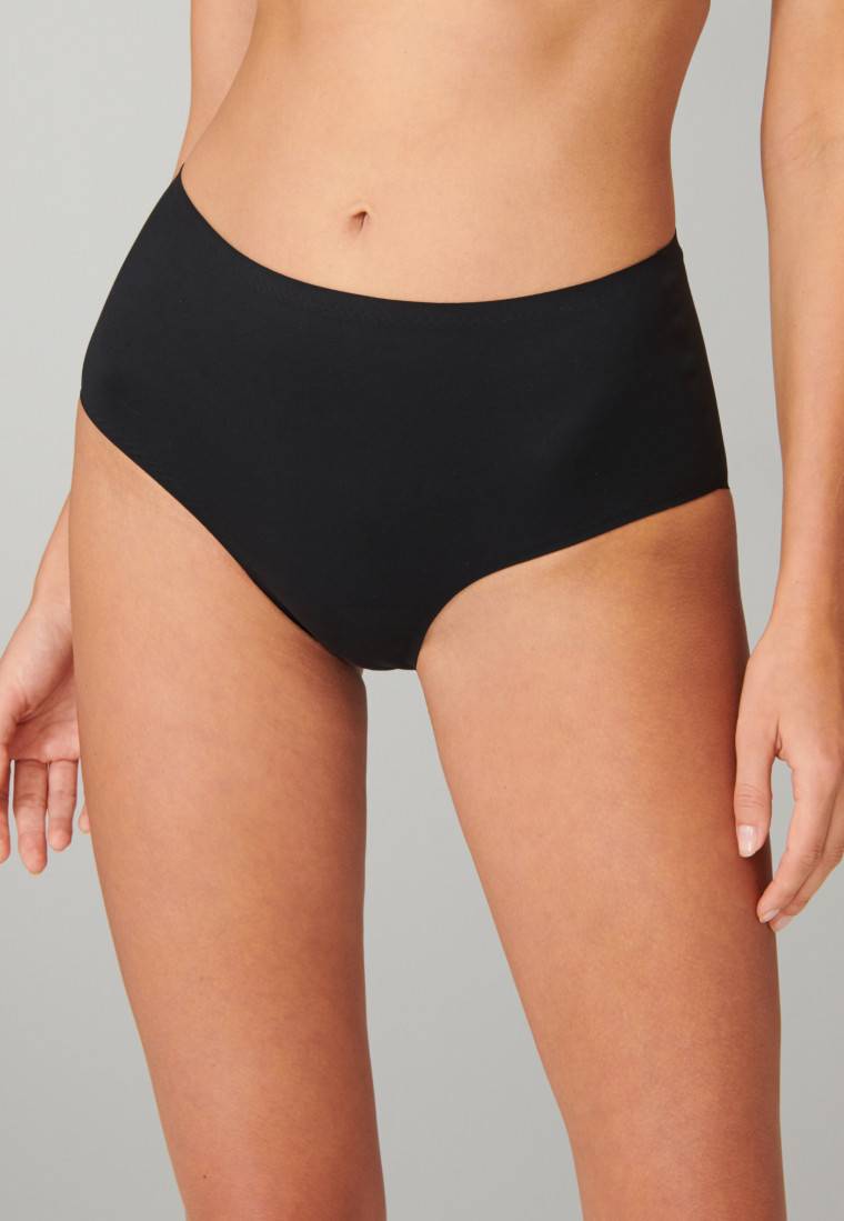 Schiesser Maxi-Slip Microfaser schwarz - Invisible Soft Wochenangebot
