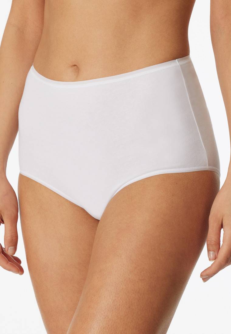 Schiesser Maxislips 2er-Pack Organic Cotton weiß - 95/5 Neueste Stile