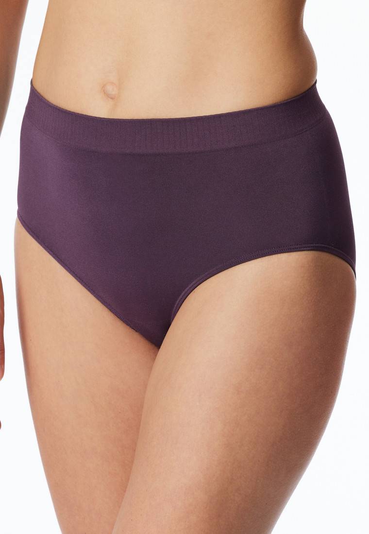 Schiesser Retro-Slip seamless pflaume - Classic Seamless Bis zu 50% Rabatt