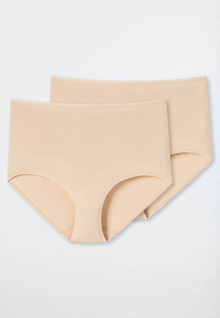 Schiesser Maxislips 2er-Pack Organic Cotton sand - 95/5 Bis zu 60% Rabatt