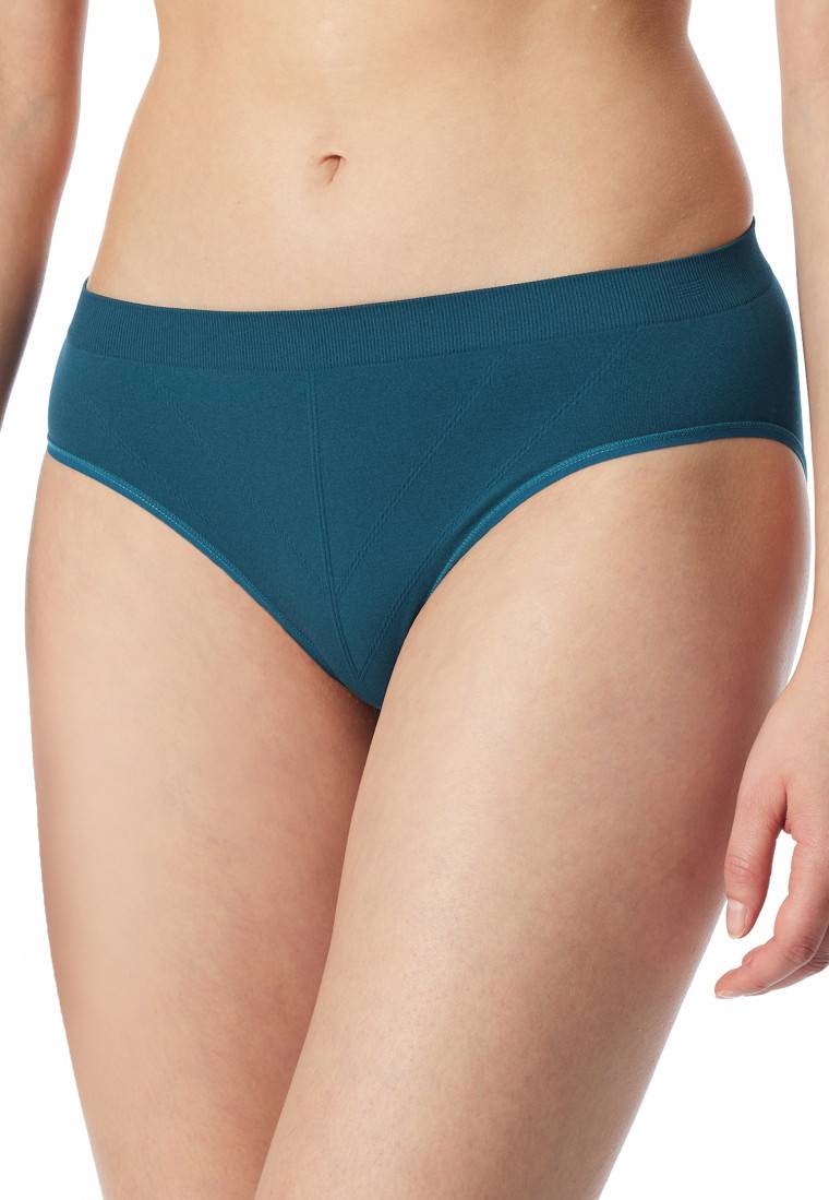 Schiesser Rio-Slip seamless petrol - Casual Seamless Kostenloser Versand international